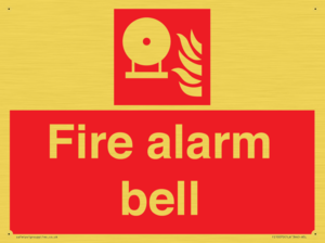 Fire alarm bell